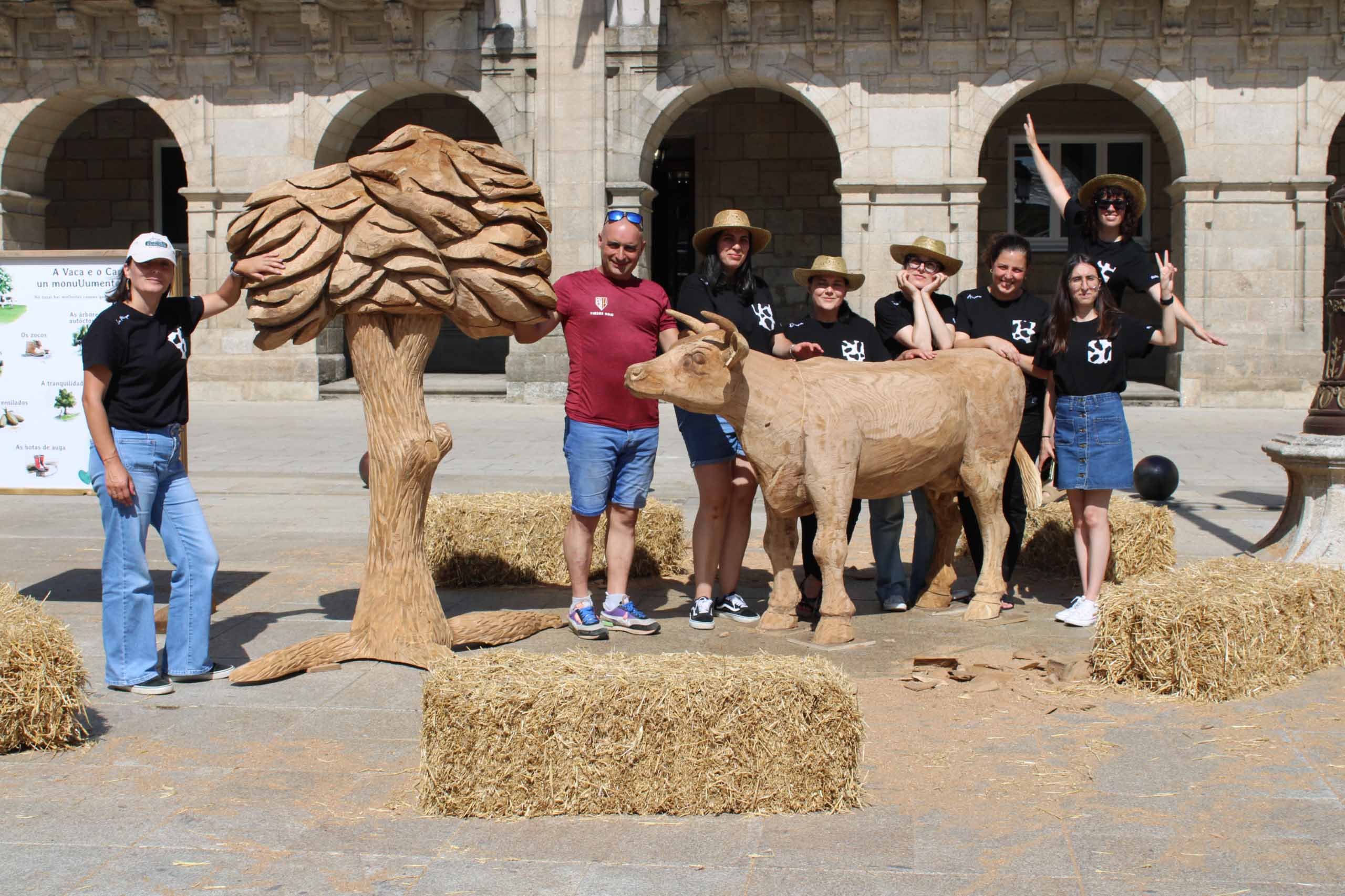 A Vaca e o Carballo